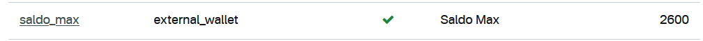 Saldo Max provider + 'saldo_max' method