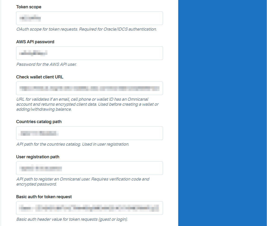 Saldo Max provider + 'saldo_max' + Parameters