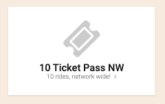 Select 10 Ticket Pass NW