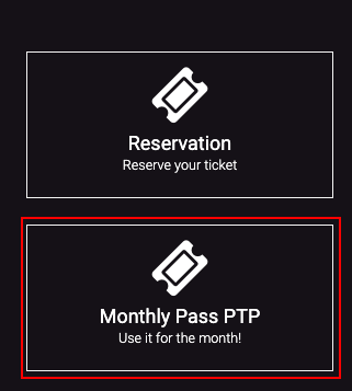 Select Monthly Pass PTP Websales