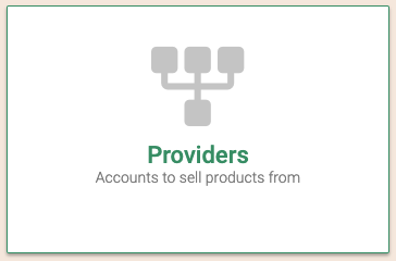 providers page button
