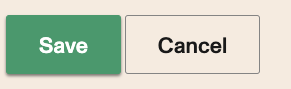 Segments information save cancel buttons