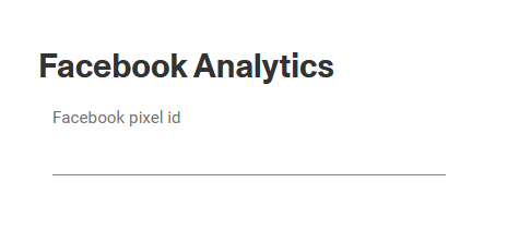 Facebook Analytics