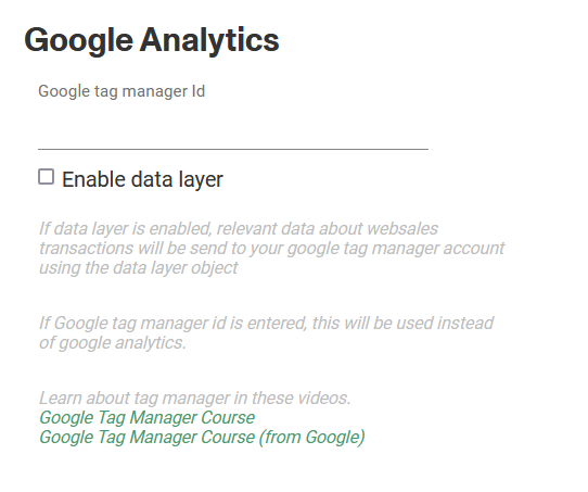 Google Analytics