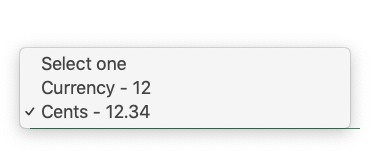 Rounding precision